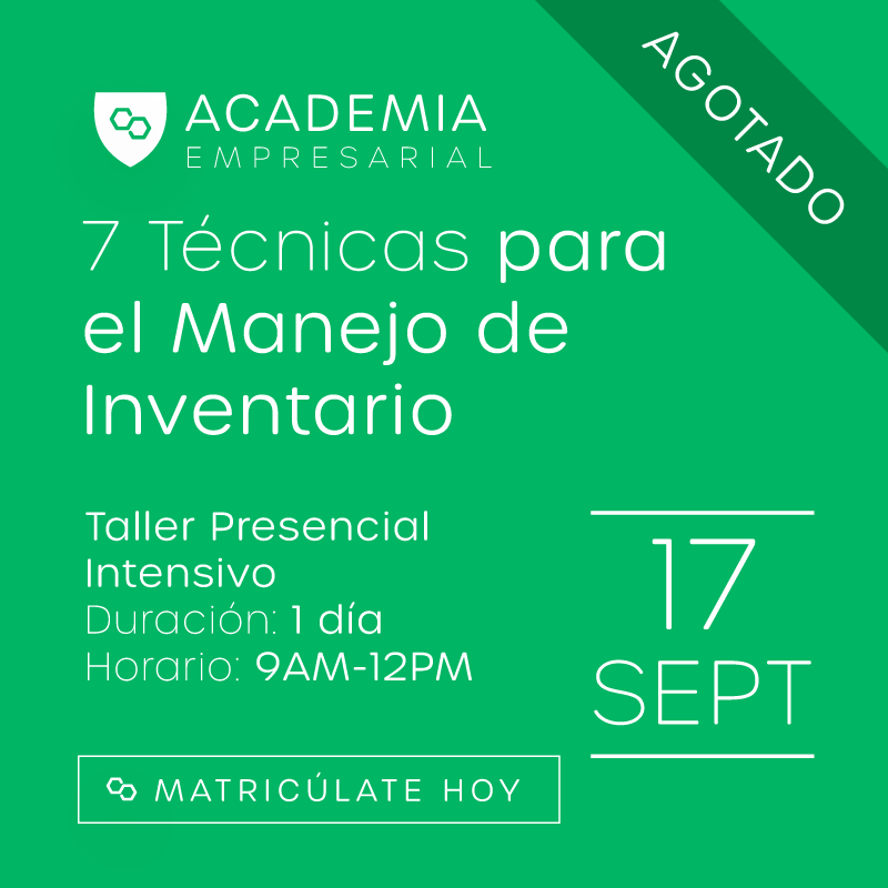 7 Técnicas para el manejo de inventario. |Sold Out|